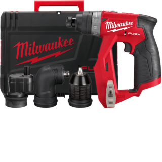 MILWAUKEE M12 FUEL™ Vŕtačka s vymeniteľnými nástavcami