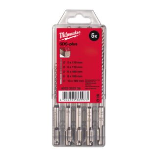 MILWAUKEE Sada vrtákov M2 O 5/6 × 110 ; O 6/8/10 × 160 mm 4 ks