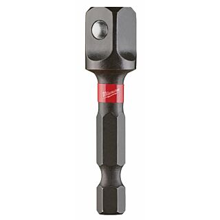 MILWAUKEE Adaptér 1/4" HEX na 3/8" štvorhran SHOCKWAVE™