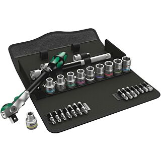 WERA Sada račne Zyklop Speed 1/2", 28 dielna