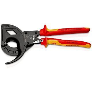 KNIPEX Nožnice na káble - račňové