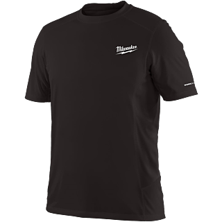 MILWAUKEE WORKSKIN™ Pracovné tričko, krátky rukáv - čierna