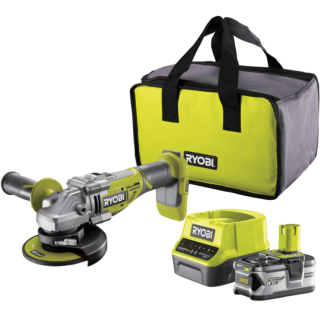 RYOBI 18V ONE+™ 125 mm uhlová brúska