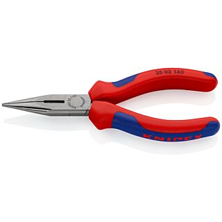 KNIPEX Kliešte pologuľaté s britmi