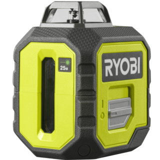 RYOBI Krížový líniový laser 360° - zelený
