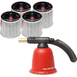 PROVIDUS, Horák/1200°C ABS + 4 x kartuša prepich. topSAFE system, 190g