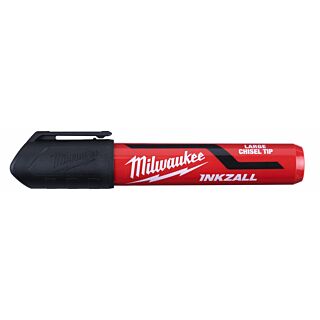 MILWAUKEE Značkovač - popisovač INKZALL™ "L" plochý hrot - čierny