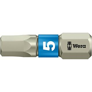 WERA Nerezový bit Hex 5,0 x 25 mm