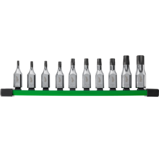 MILWAUKEE Sada nástrčných bitov TORX CHROME™ 3/8" 10 ks