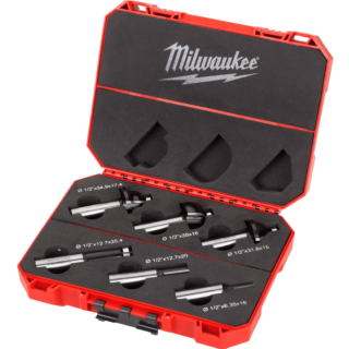 MILWAUKEE Sada fréz na drevo 12 mm 6 ks