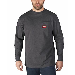 MILWAUKEE Heavy-Duty™ Pracovné tričko, dlhý rukáv - šedá
