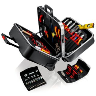 KNIPEX Kufor s náradím "Big Twin Move" 65 dielný - elektrikársky