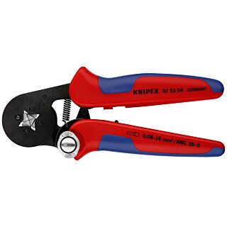 KNIPEX Kliešte samonastaviteľné bočné pre lisovanie káblových koncoviek