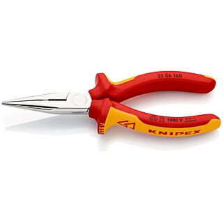 KNIPEX Kliešte pologuľaté s britmi