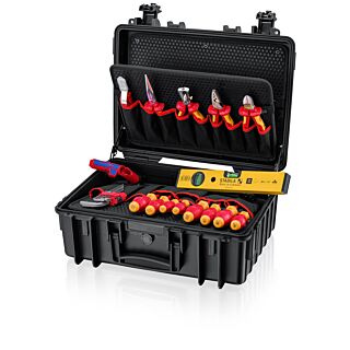 KNIPEX Elektrikársky kufor na náradie „Robust23 Start“, 24 dielov