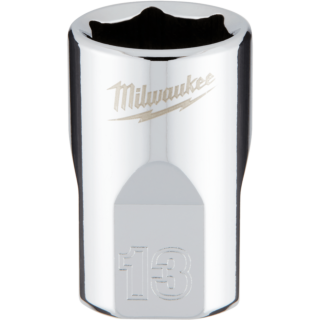 MILWAUKEE Nástrčný kľúč 3/8" - Hex 13 CHROME™