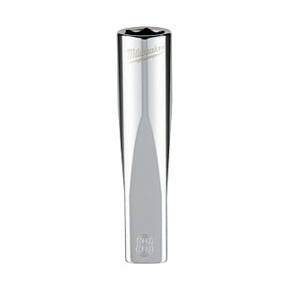 MILWAUKEE Nástrčný kľúč 1/4" - Hex 8 CHROME™ predĺžený
