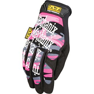 MECHANIX Dámske taktciké rukavice so syntetickou kožou Original® - Pink Camo
