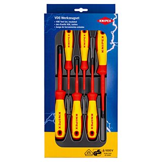 KNIPEX Sada skrutkovačov PH / PZ, prevedenie VDE