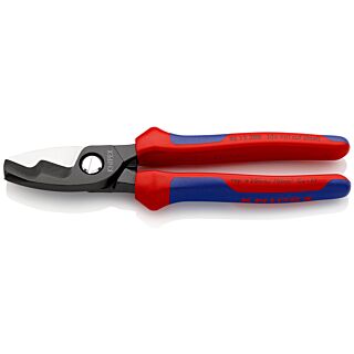 KNIPEX Káblové nožnice s dvojitým britom
