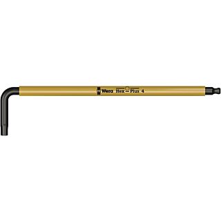 WERA Uhlový kľúč Hex s guľovým prvkom 4,0 mm