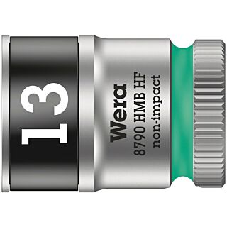 WERA Nástrčný kľúč s pridržiavacou funkciou 3/8" - Hex 13 mm