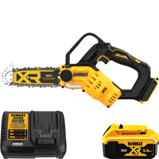 DEWALT 18V XR Aku 20 cm prerezávacia píla, 1x 5,0 Ah