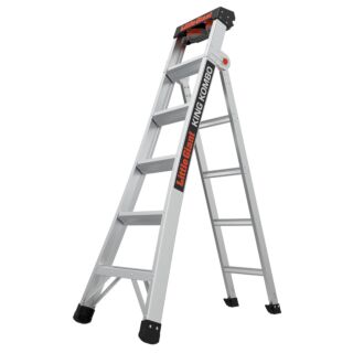 LittleGiant Hliníkový rebrík KING KOMBO™ PROFESSIONAL, 6 + 4 univerzálny kombinovaný