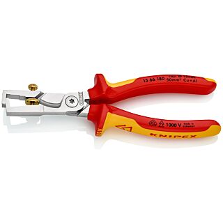 KNIPEX Nožnice na káble s funkciou lisovanie