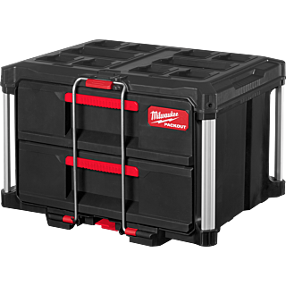 MILWAUKEE PACKOUT™ Box na náradie s 2 zásuvkami