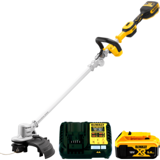 DEWALT 18V XR Aku strunová kosačka 36 mm, 1x Aku 5,0 Ah