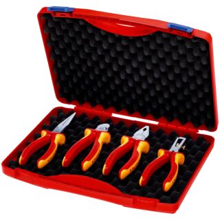 KNIPEX Kliešte do 1000 V, sada v plast. kufríku