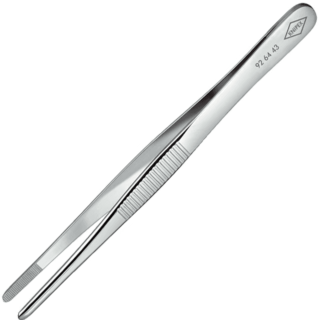 KNIPEX Pinzeta presná, s tupou špičkou