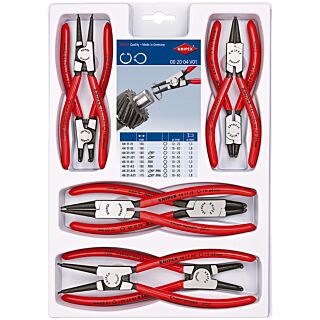 KNIPEX Kliešte na poistné krúžky - sada 8ks