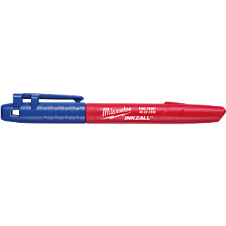 MILWAUKEE Značkovač popisovač INKZALL™ jemný hrot - modrý