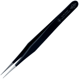 KNIPEX Pinzeta presná, špicatá, ESD