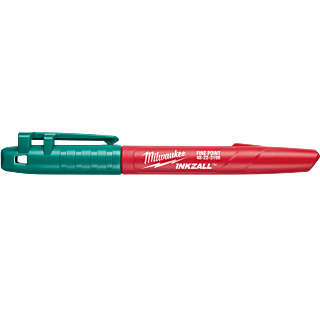 MILWAUKEE Značkovač popisovač INKZALL™ jemný hrot - zelený