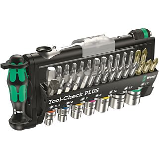 WERA Sada 1/4" račne a bitov Tool-Check PLUS, 39 dielna