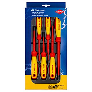 KNIPEX Sada skrutkovačov S / PH, prevedenie VDE