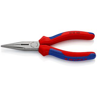 KNIPEX Kliešte pologuľaté s britmi
