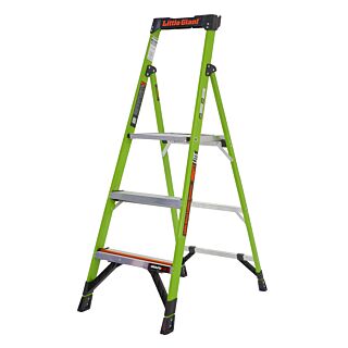 LittleGiant Sklolaminátový schodíkový rebrík MIGHTYLITE™, 1 x 5