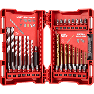 MILWAUKEE PromoSET Bitov a Vrtákov SHOCKWAVE IMPACT DUTY™ 39 ks