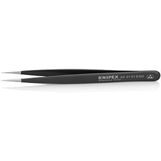 KNIPEX Pinzeta univerzálna ESD nerezová