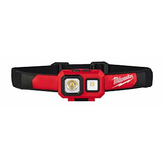MILWAUKEE Čelová alkalická lampa