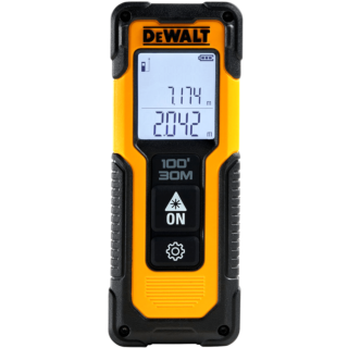 DEWALT Alkalický Laserový merač vzdialenosti 30 m, 2x 1,5V AAA batérie