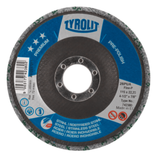 Tyrolit, PRE-POLISH premium*** 115 PUA 240