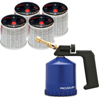 PROVIDUS, Horák/1200°C ABS + 4 x kartuša prepich. topSAFE system, 190g