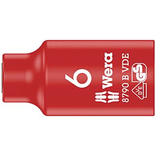 WERA Izolovaný nástrčný kľúč 6 mm