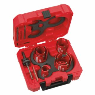MILWAUKEE Set kruhových píliek BIG HAWG Multimateriál (10 ks)