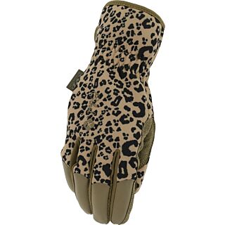 MECHANIX Dámske záhradné rukavice Ethel® Leopard Tan